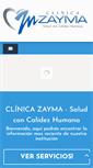 Mobile Screenshot of clinicazayma.org